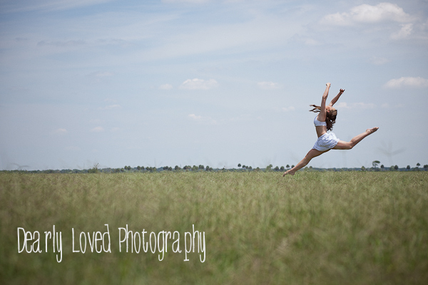 senior ballet photography field